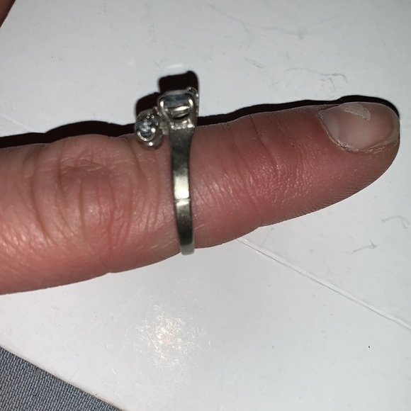 10k birthstone mother  and children ring march and November - Picture 2 of 3